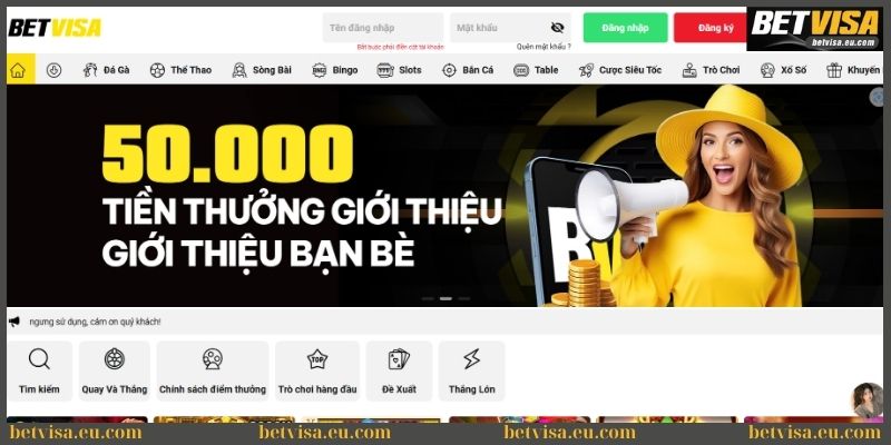 Hướng dẫn các bước đăng nhập Betvisa nhanh gọn