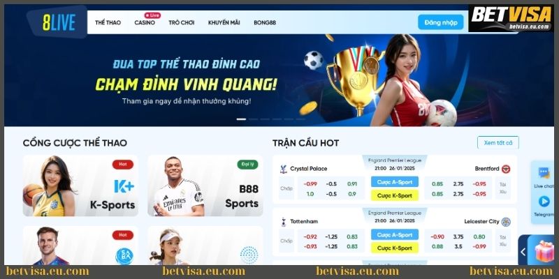 Game 8live là điểm đến lý tưởng cho dân chơi 