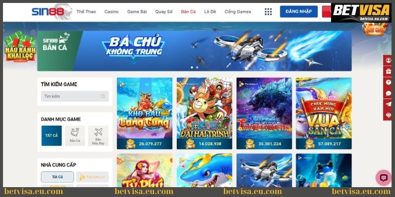 Game bắn cá mang đến trải nghiệm đồ họa độc đáo